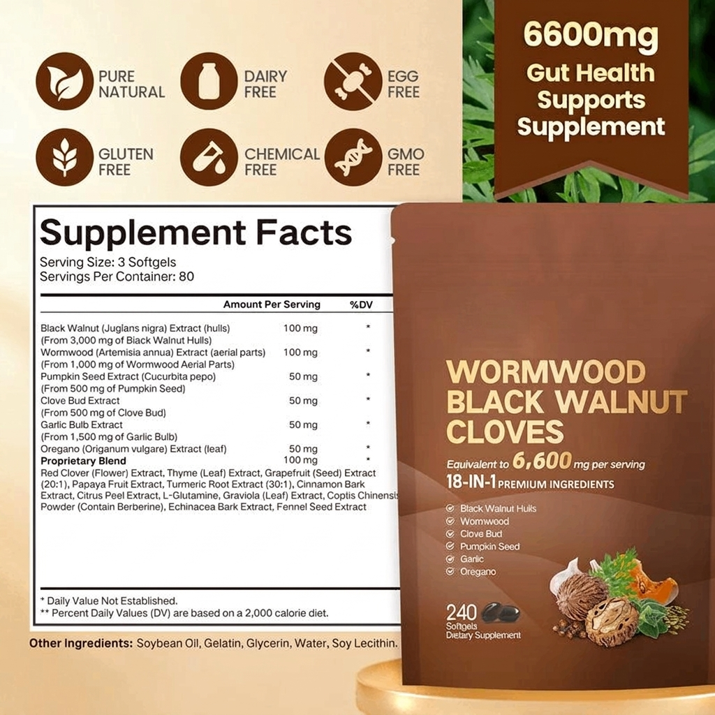 18-in-1 Herbal Gut & Digestive Cleanse